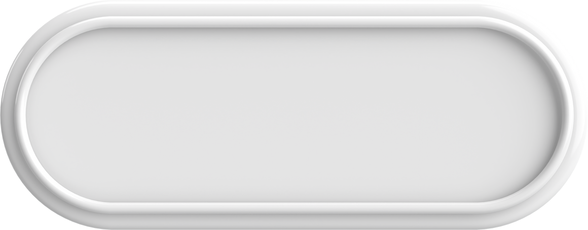 3D button. Empty button. 3D illustration.